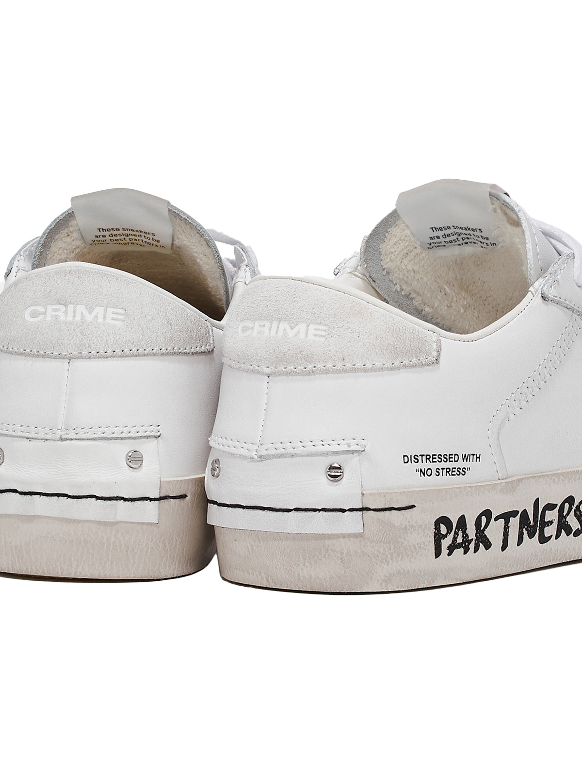 Crime London SNEAKERS Bianco