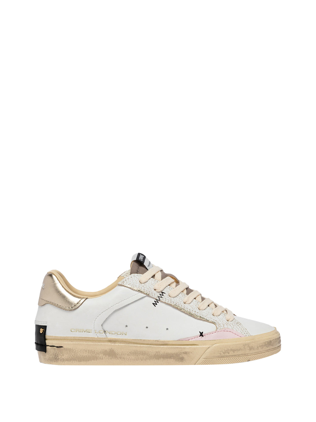 Crime London SNEAKERS Bianco