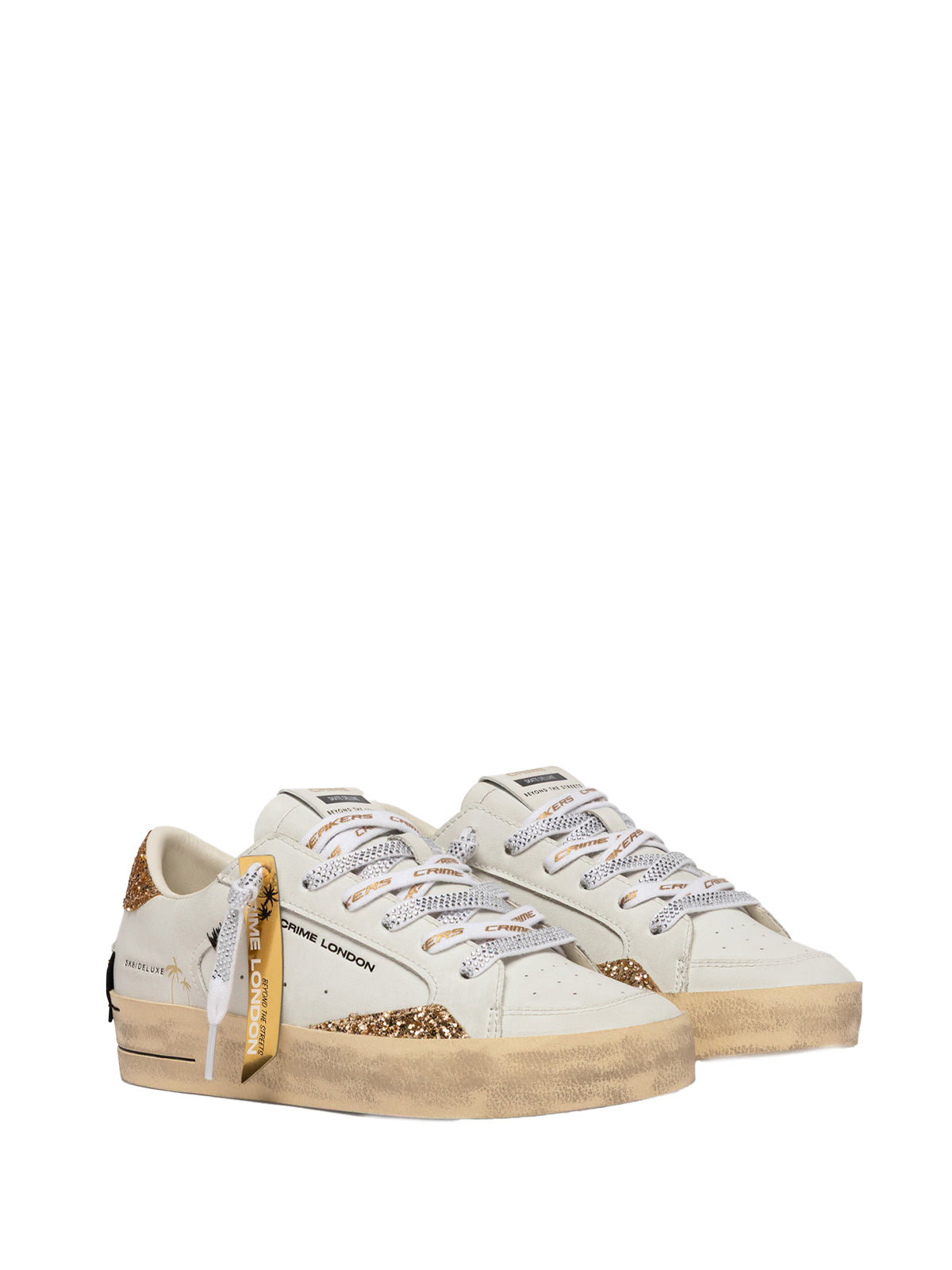 Crime London SNEAKERS Bianco