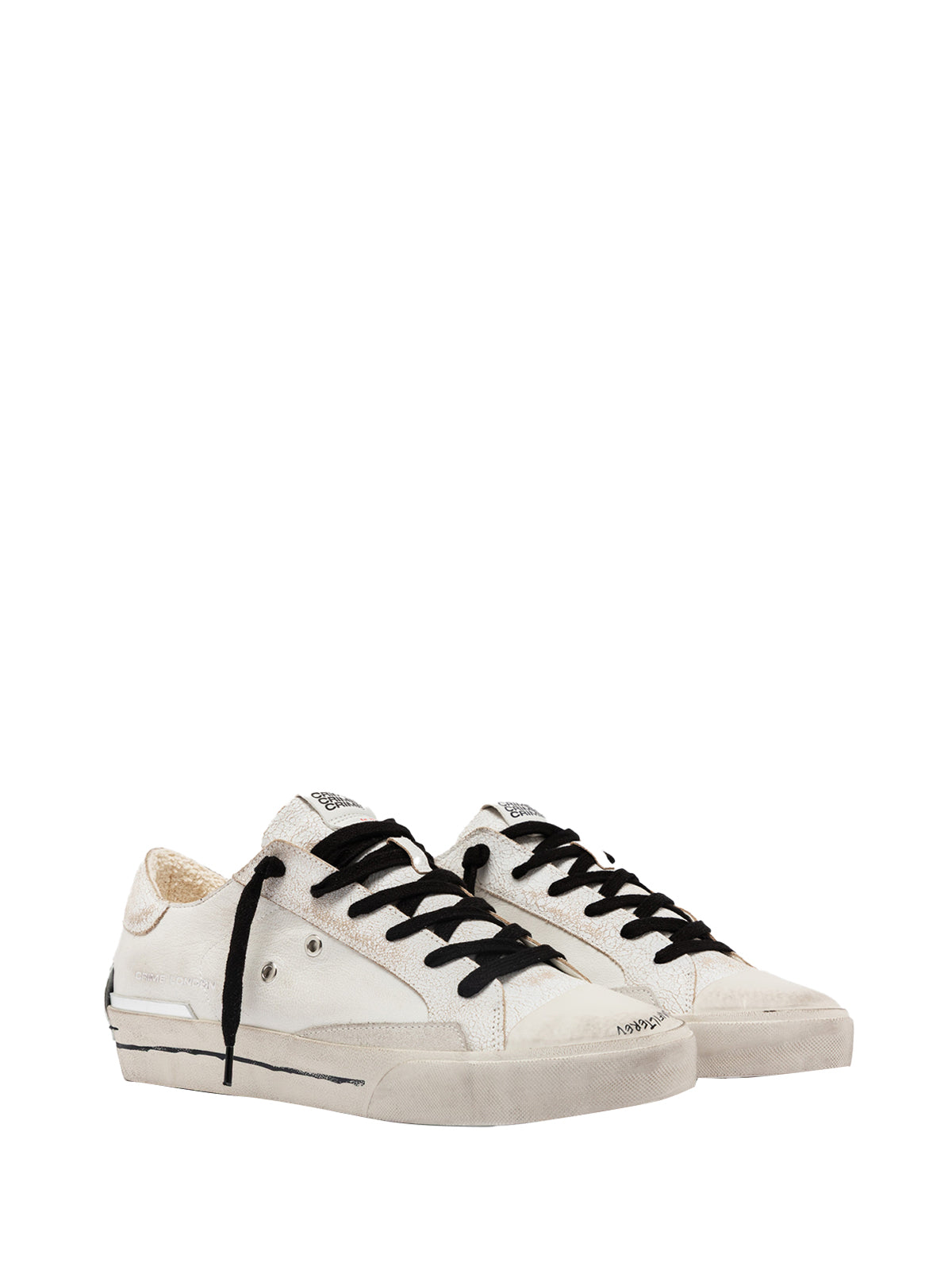 Crime London SNEAKERS Bianco