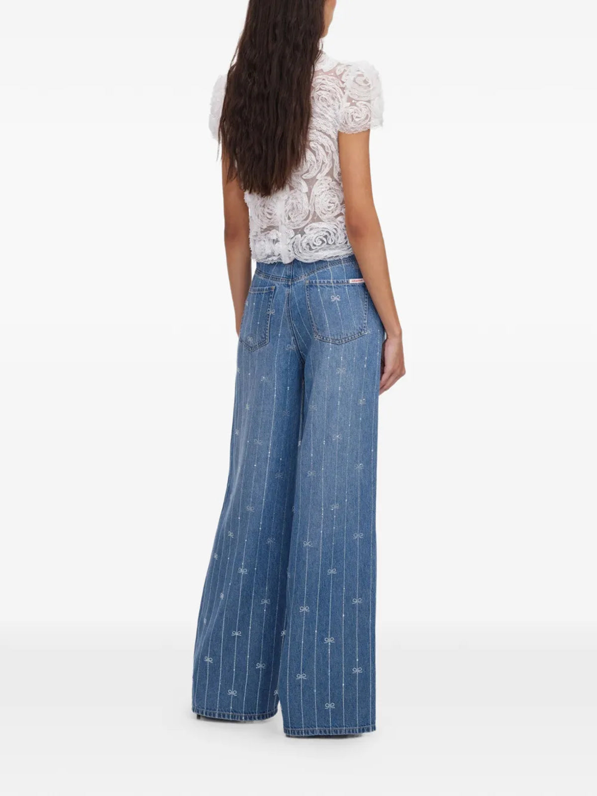 Self-portrait JEANS Blu