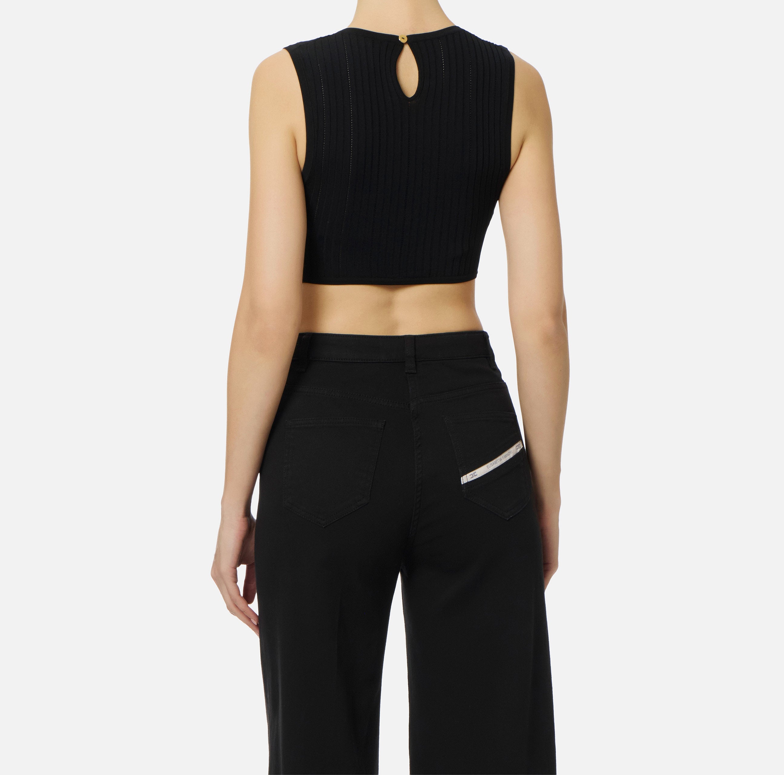 Elisabetta Franchi TOP Nero