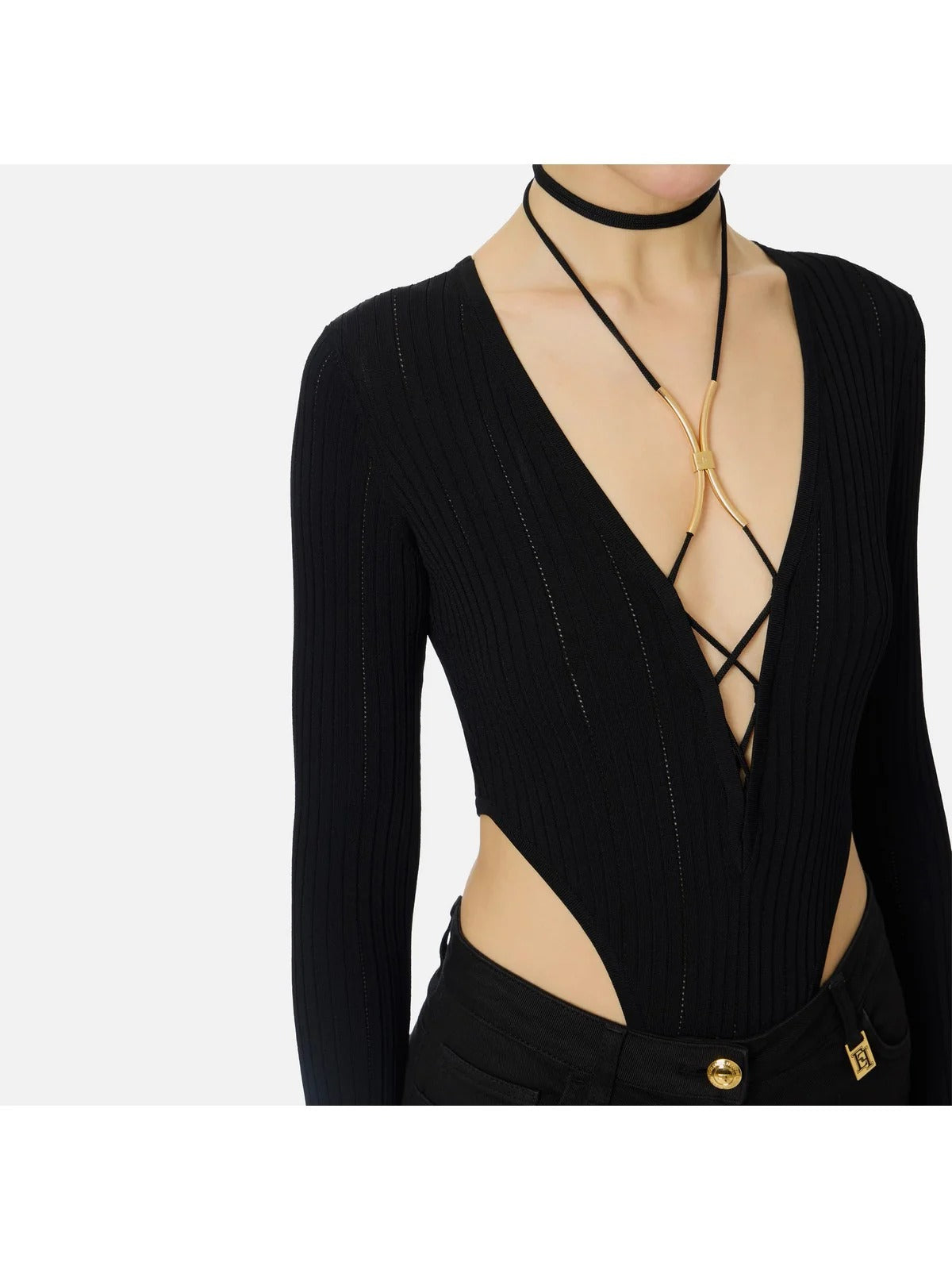 Elisabetta Franchi TOP Nero