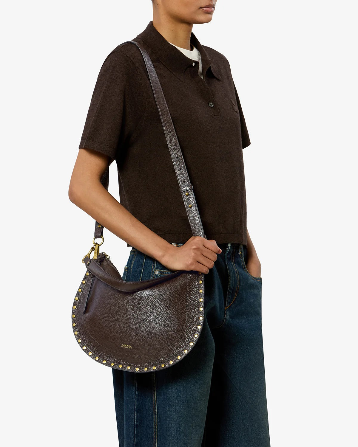 Isabel Marant BORSE A TRACOLLA Marrone