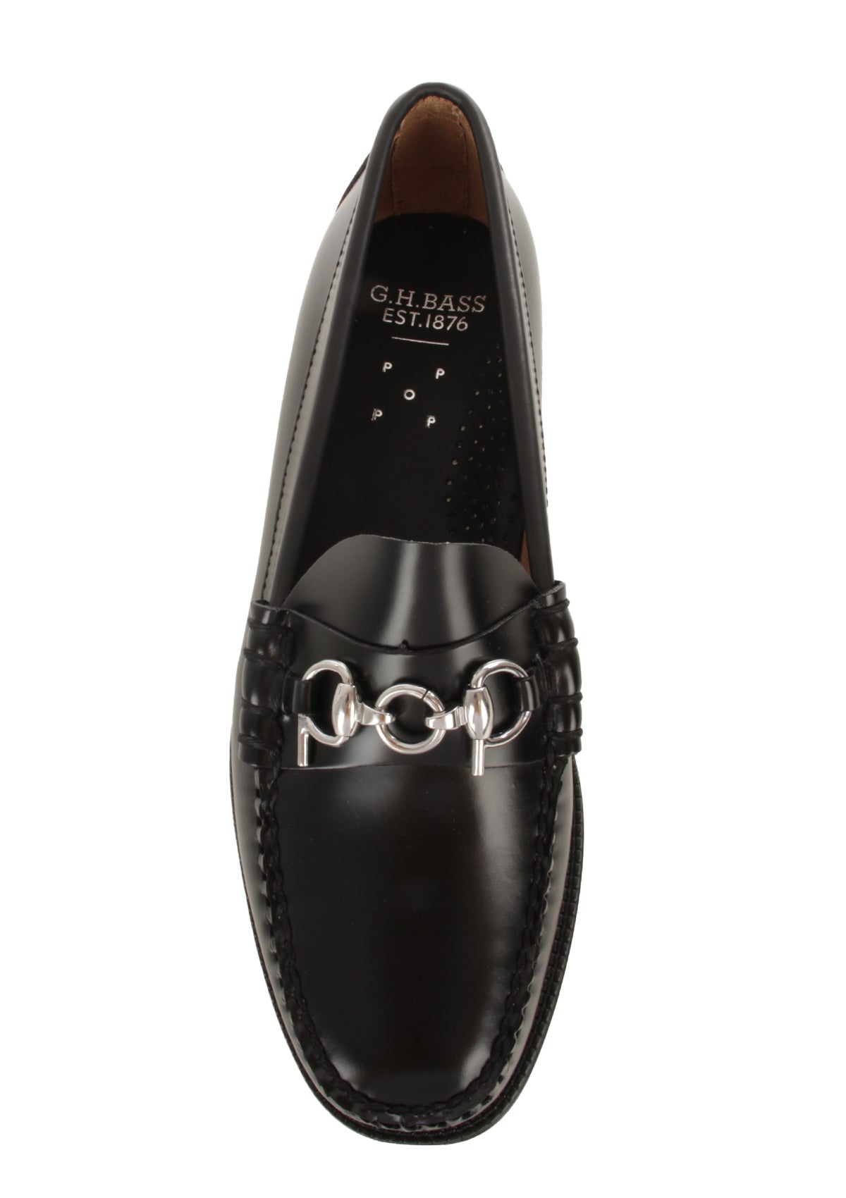 G.h. Bass Est 1876 MOCASSINI Nero