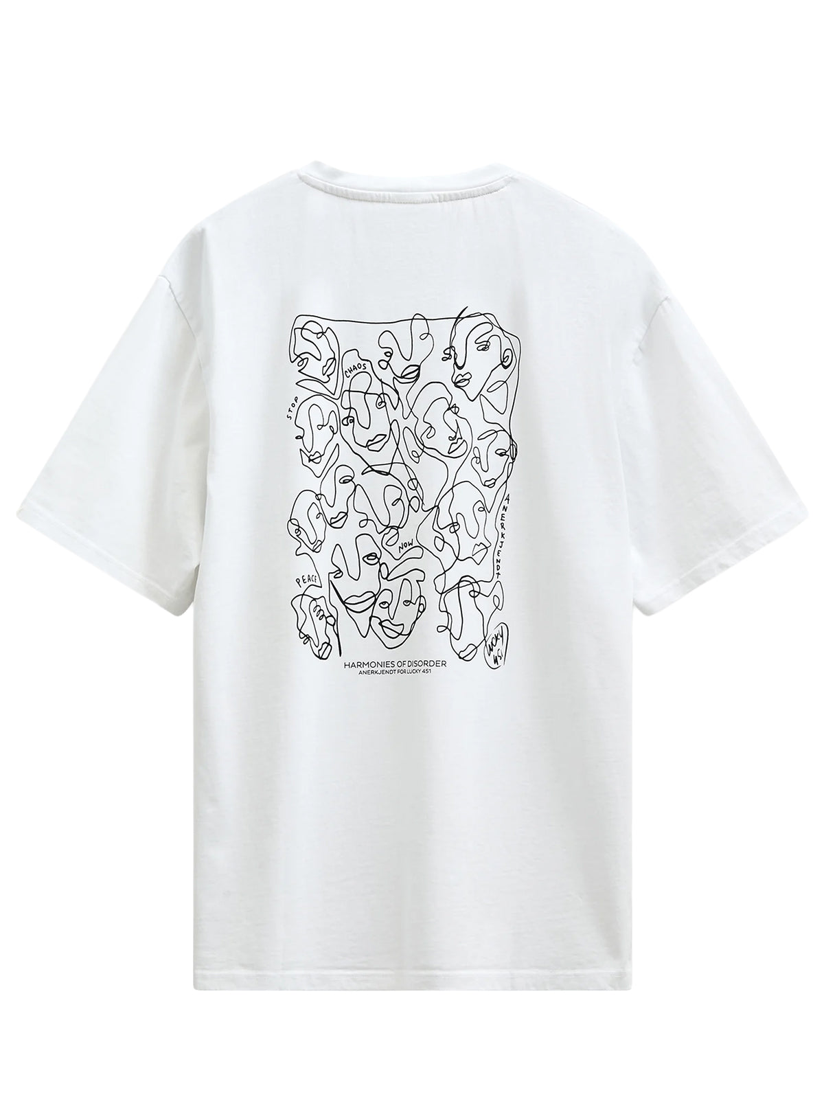 Anerkjendt T-SHIRT Bianco
