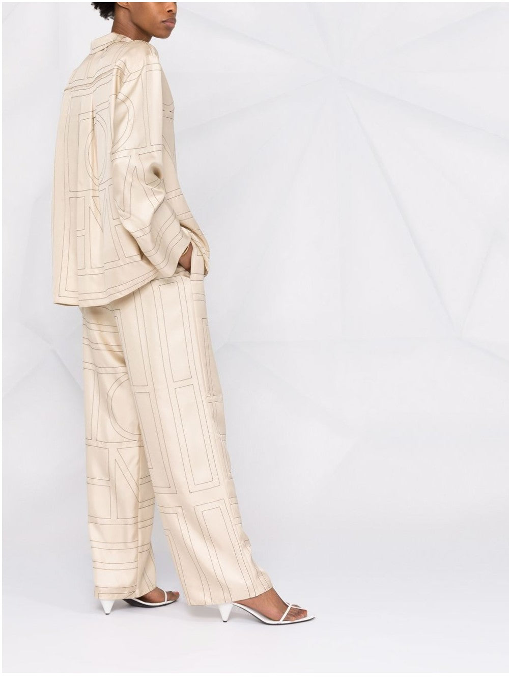 Toteme PANTALONI Beige