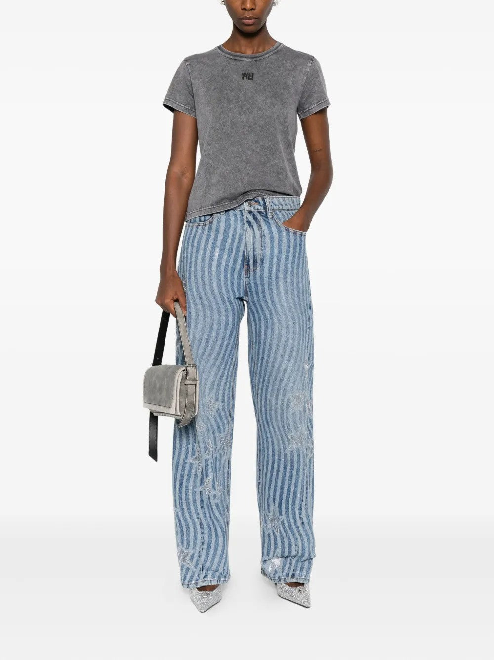 Alexander Wang T-SHIRT Grigio