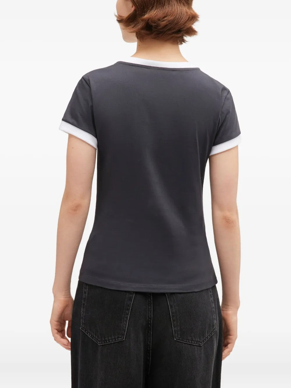 Ganni T-SHIRT Grigio