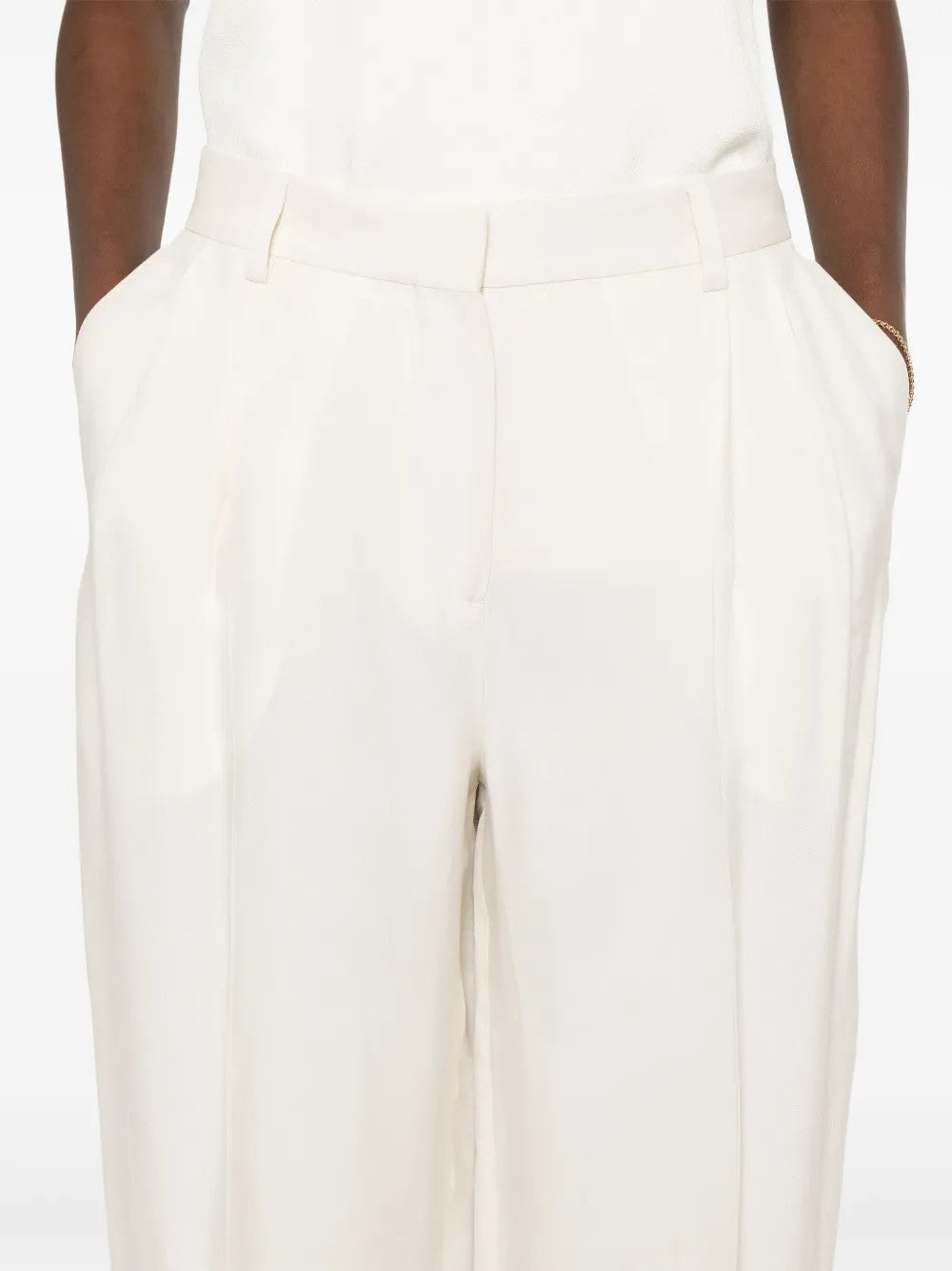 Toteme PANTALONI Bianco