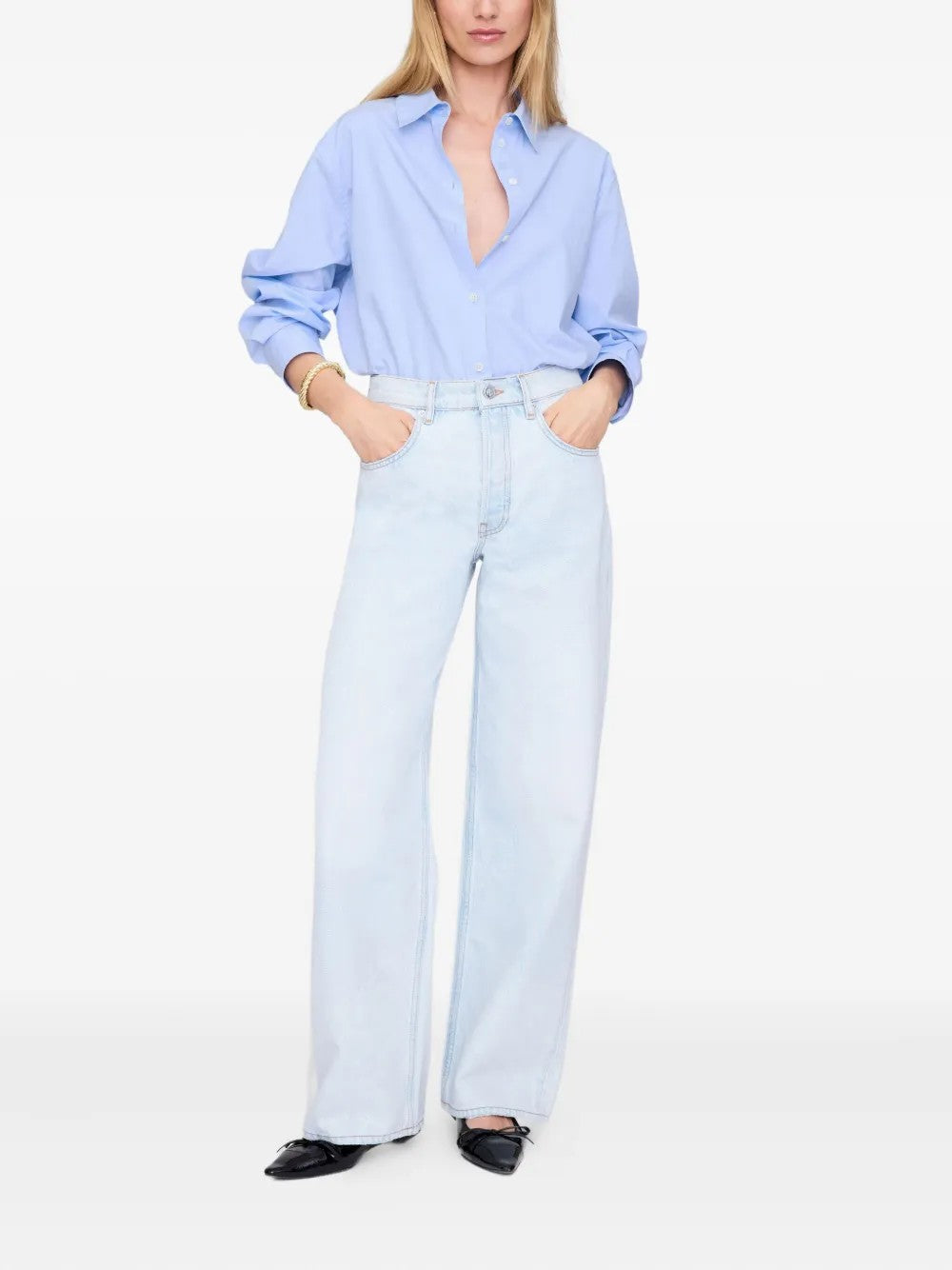 Anine Bing PANTALONI Blu