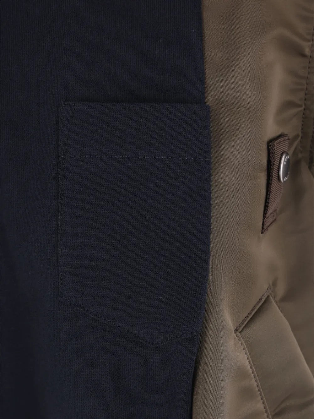 Sacai T-SHIRT Marrone