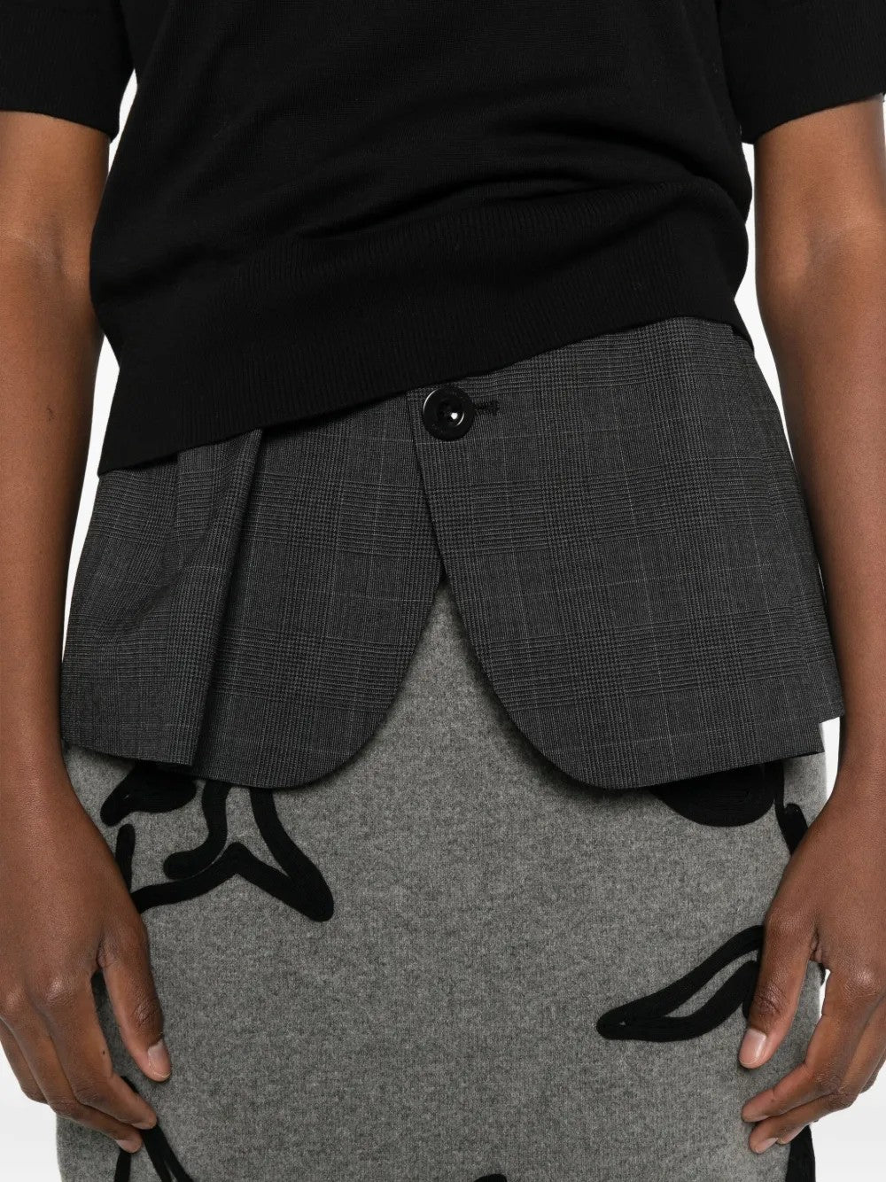 Sacai MAGLIERIA Nero