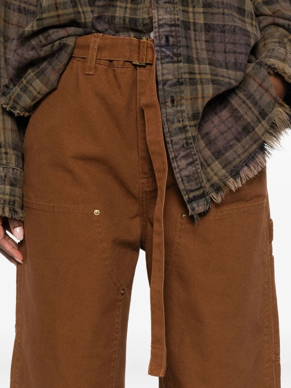 Sacai PANTALONI Marrone