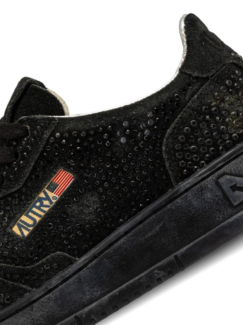 Sneakers Autry Medalist Low: Pelle, Strass e Comfort