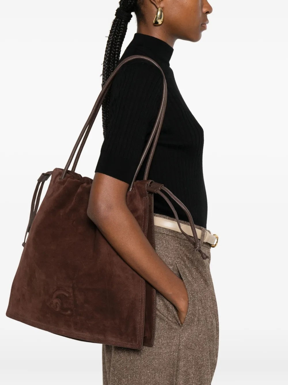 Coccinelle BORSE A MANO Marrone