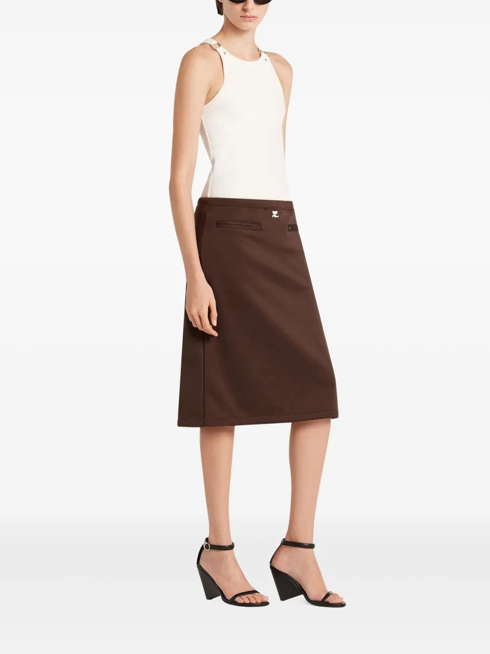 Courreges TOP Bianco