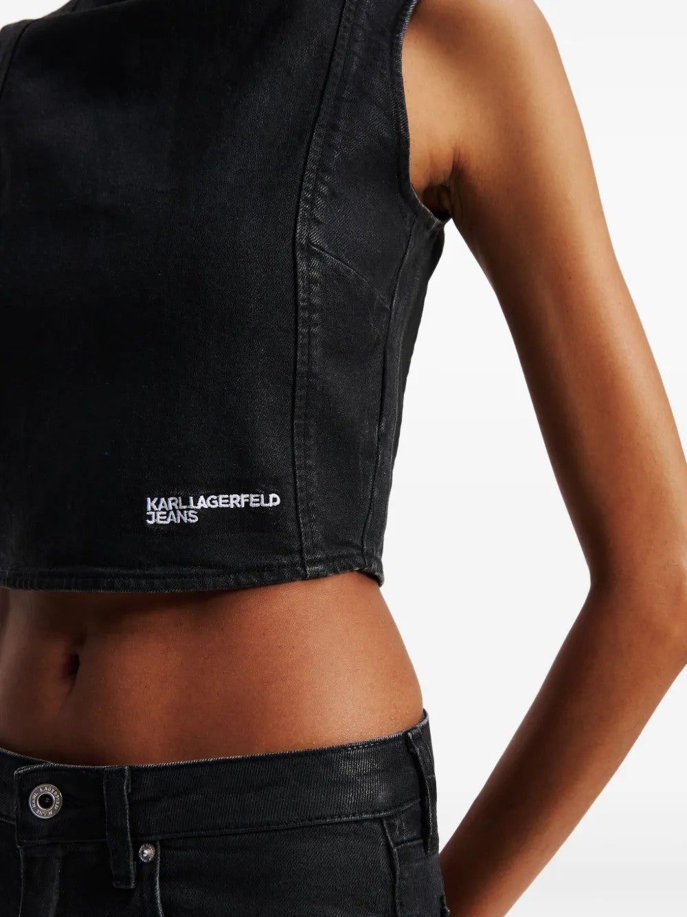 Karl Lagerfeld TOP Nero