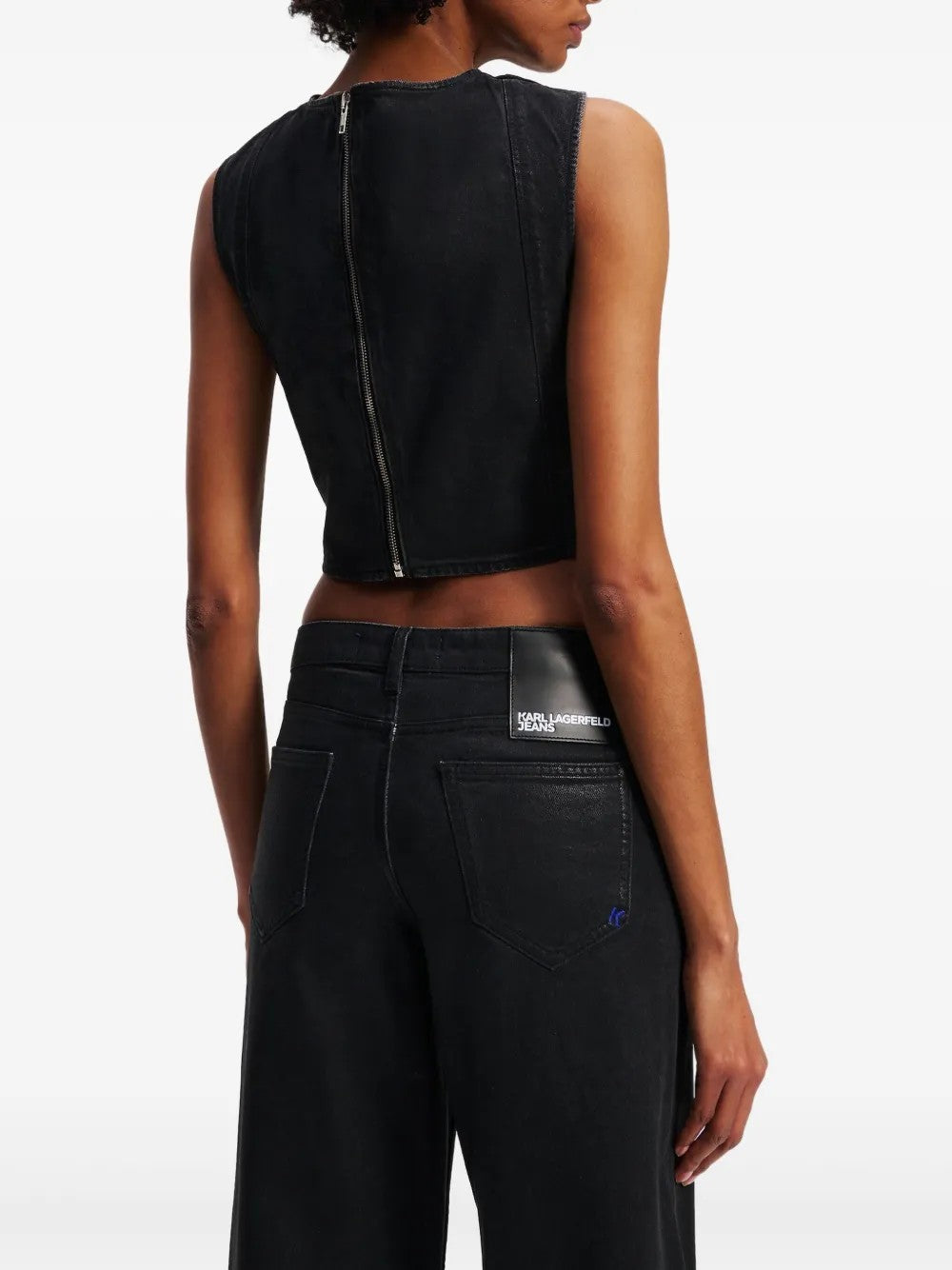 Karl Lagerfeld TOP Nero