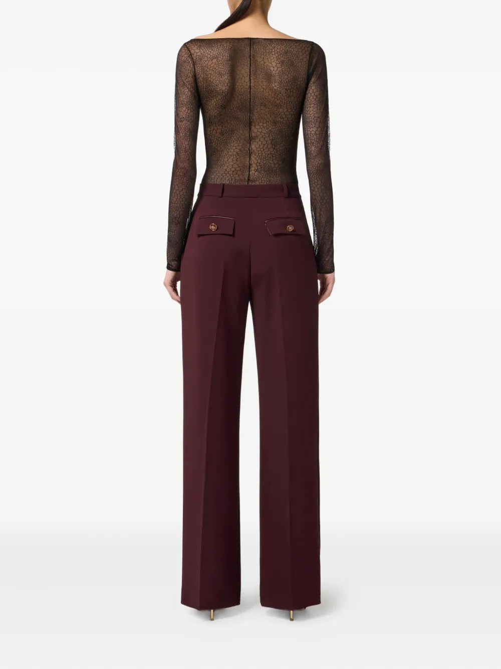 Elisabetta Franchi PANTALONI Rosso