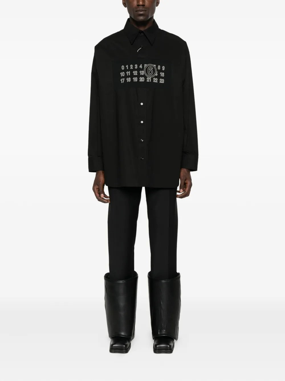 Mm6 Maison Margiela TOP Nero
