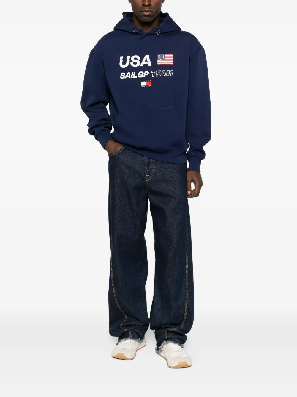 Tommy X Sail Gp Sufa25 FELPE Blu