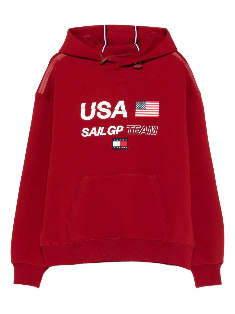 Tommy X Sail Gp Sufa25 FELPE Rosso