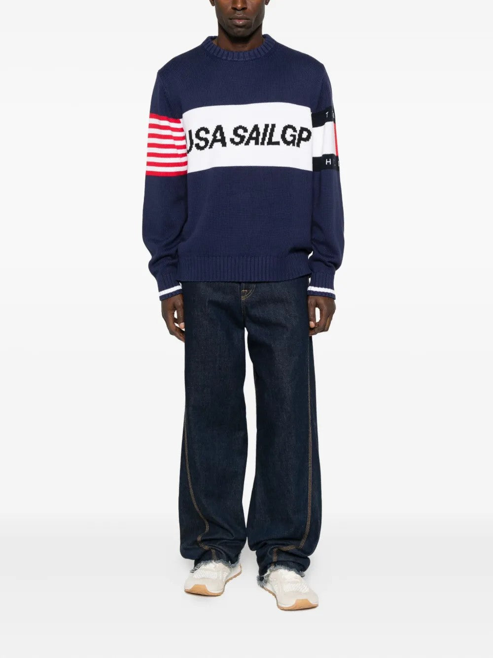 Tommy X Sail Gp Sufa25 FELPE Blu