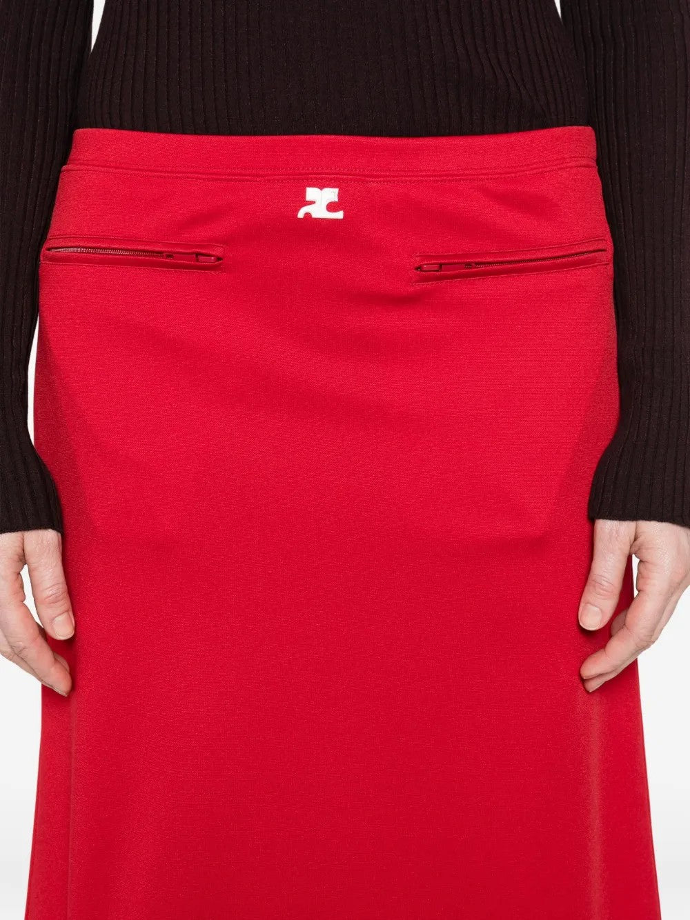 Courreges GONNE Rosso