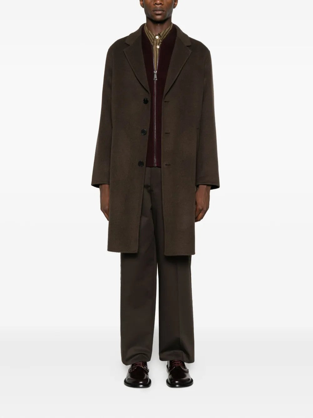 Amaranto CAPPOTTI E PIUMINI Marrone