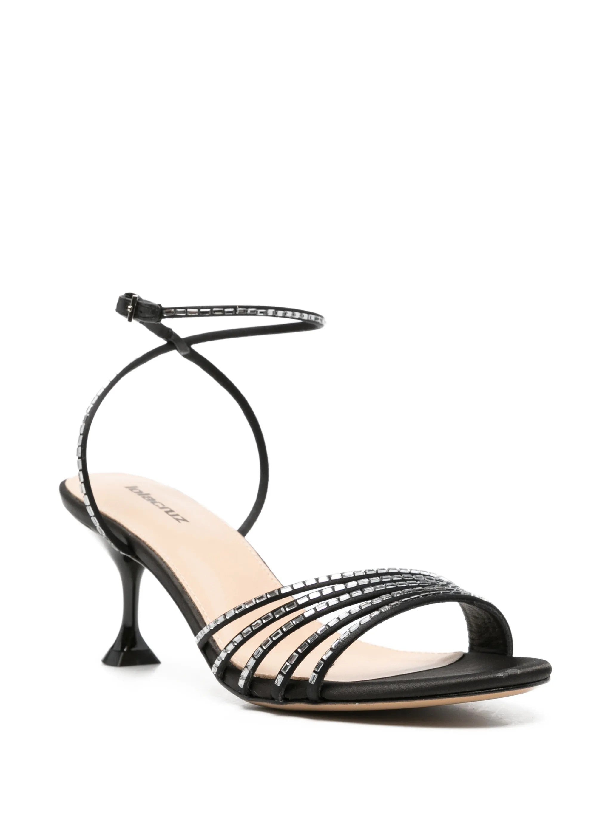 Lola Cruz SANDALI Nero