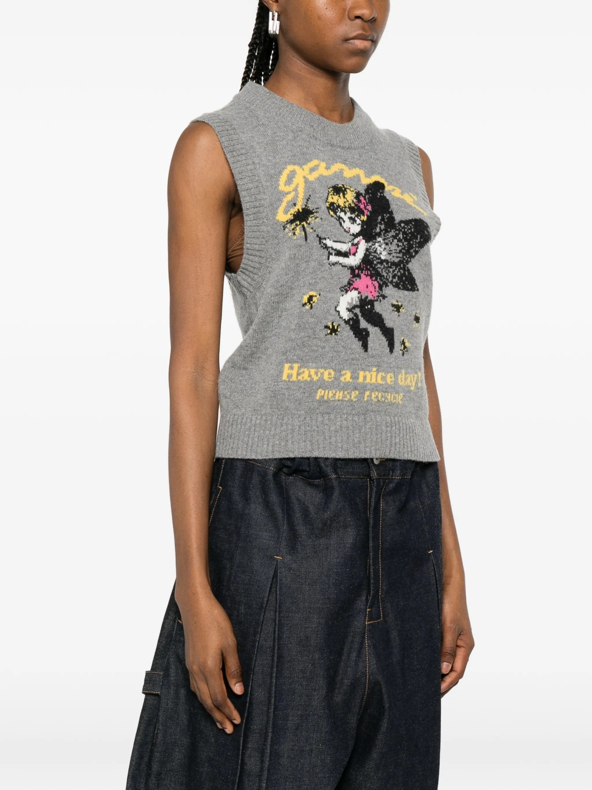 Ganni MAGLIERIA Grigio