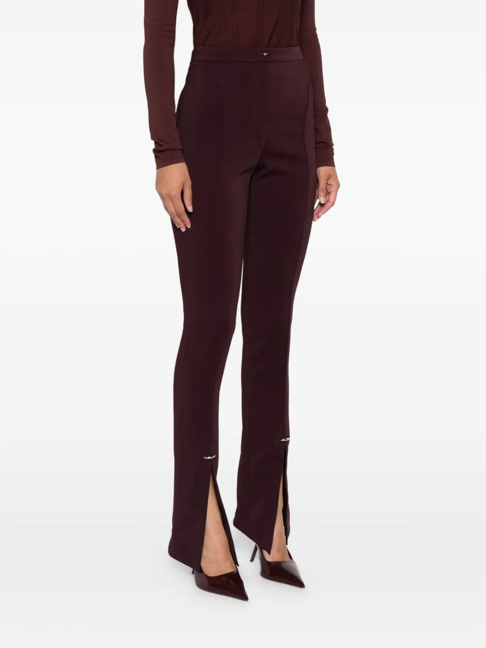 Mugler PANTALONI Viola