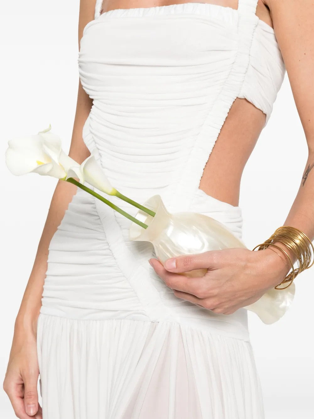 Cult Gaia BORSE A MANO Bianco