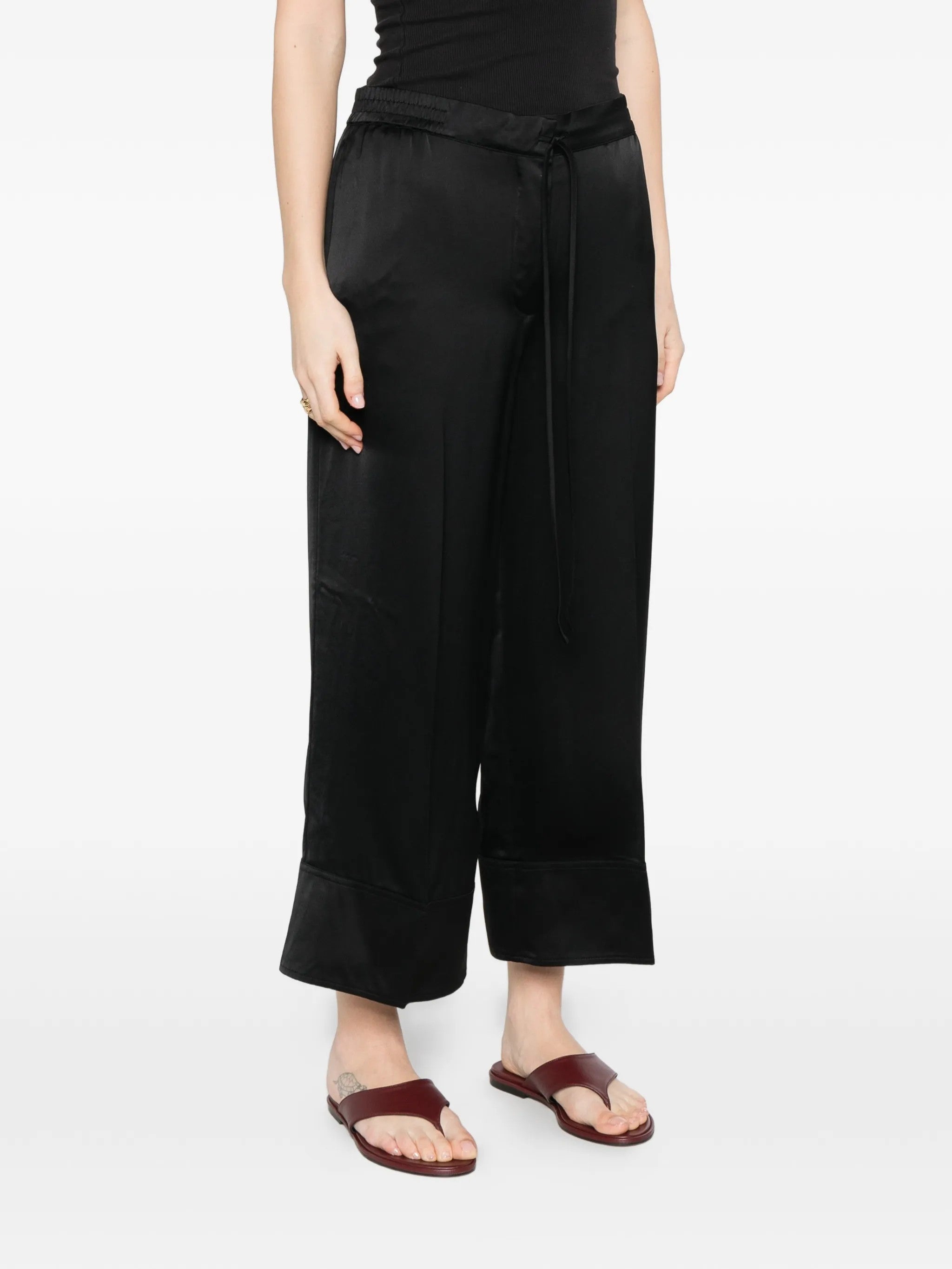 Toteme PANTALONI Nero
