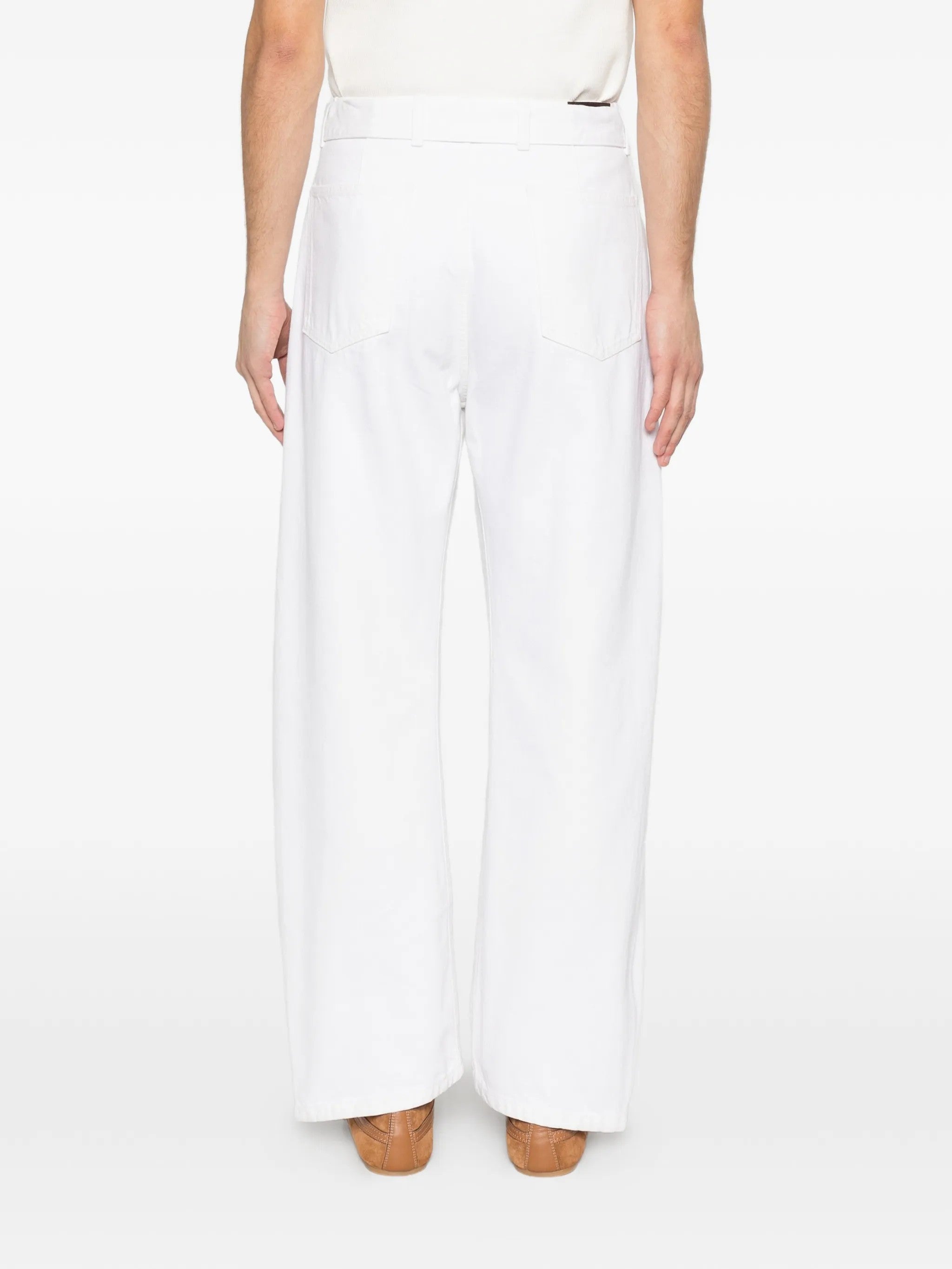 Lemaire PANTALONI Bianco