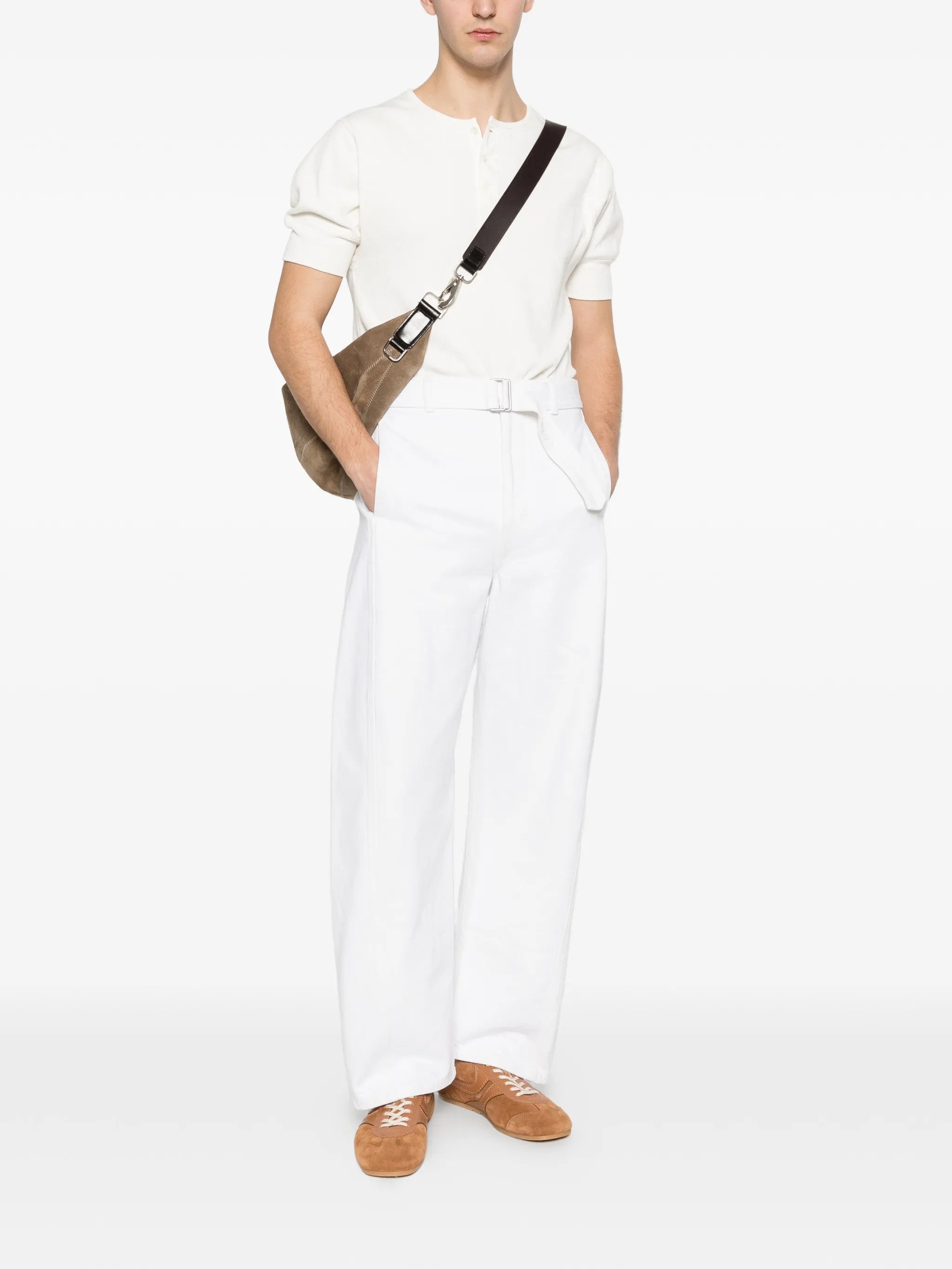 Lemaire PANTALONI Bianco