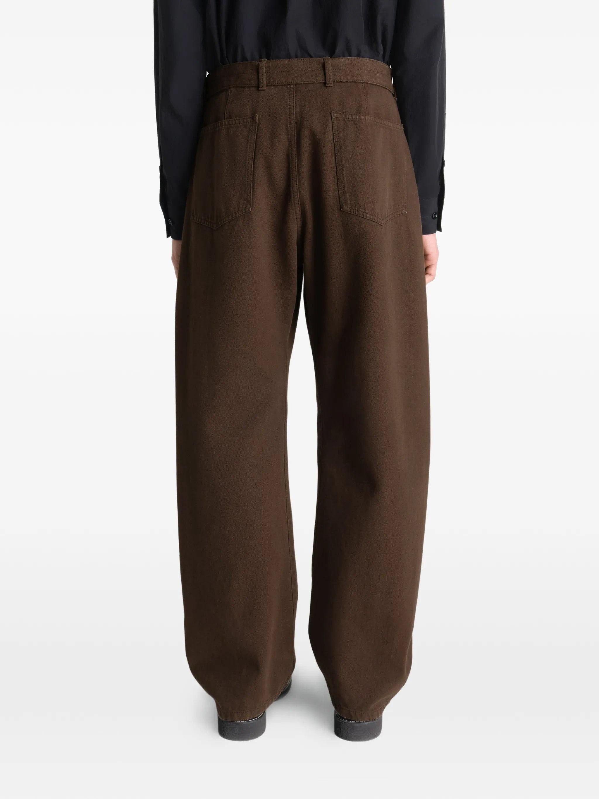 Lemaire PANTALONI Marrone