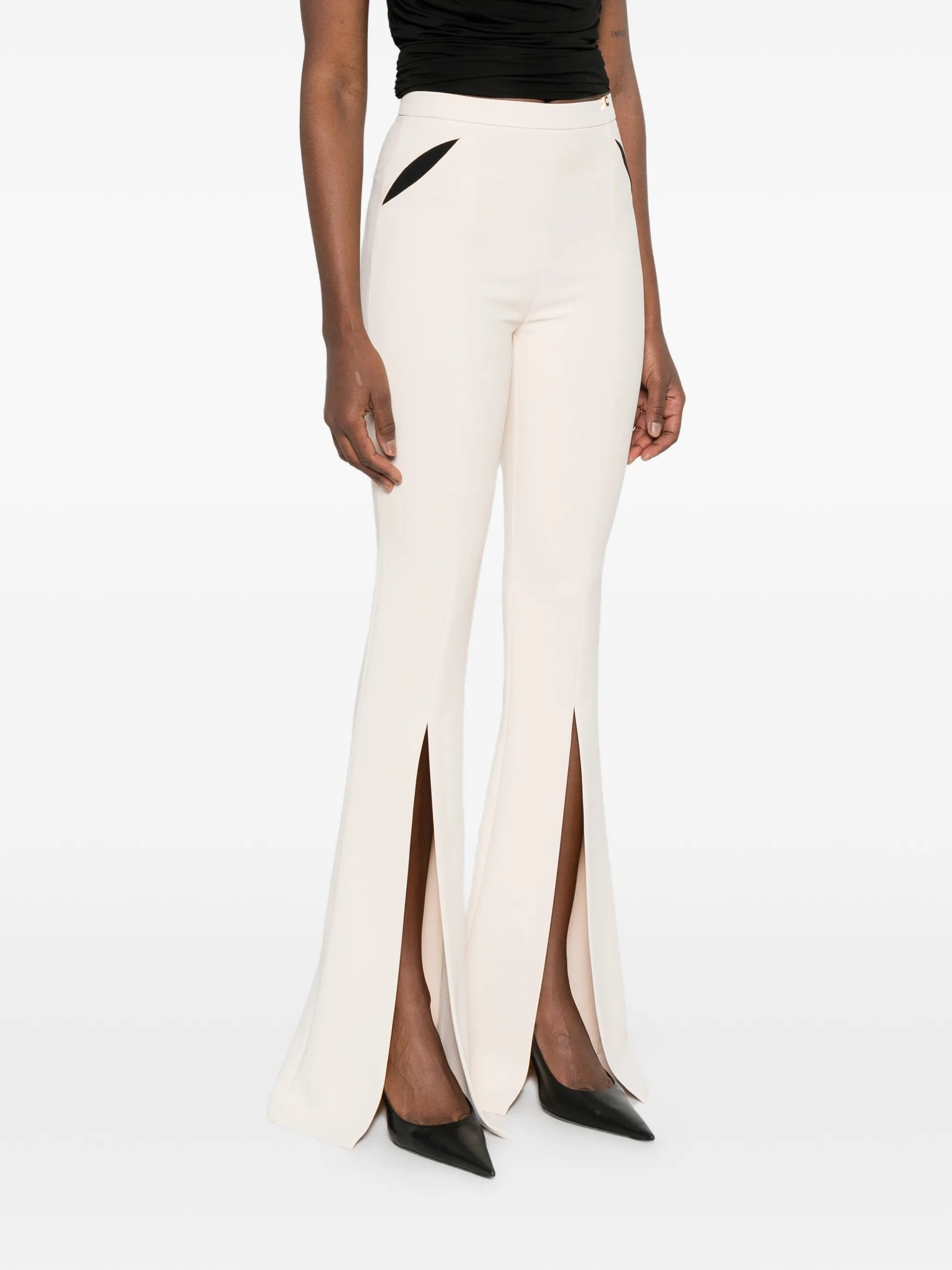 Elisabetta Franchi PANTALONI Bianco