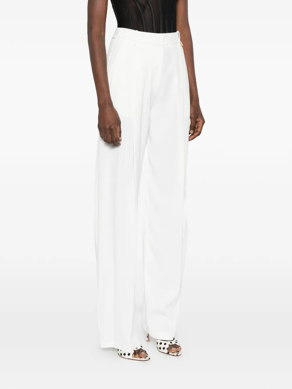 Elisabetta Franchi PANTALONI Bianco