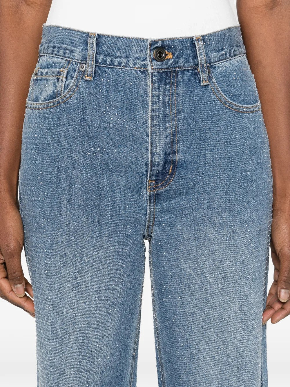Self-portrait JEANS Blu