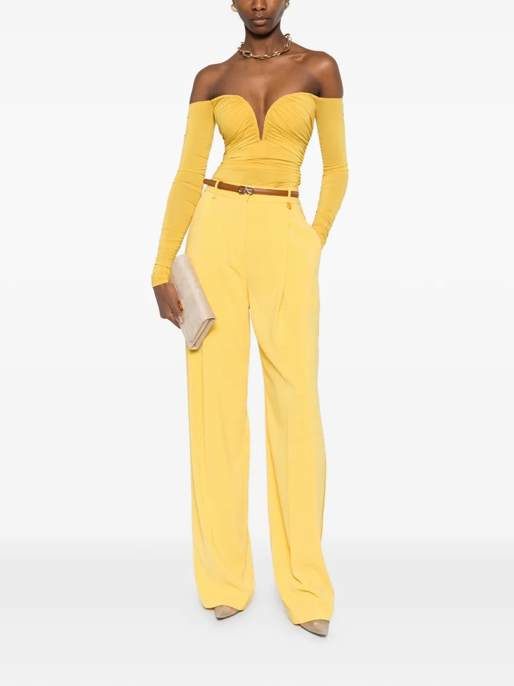 Elisabetta Franchi TOP Giallo