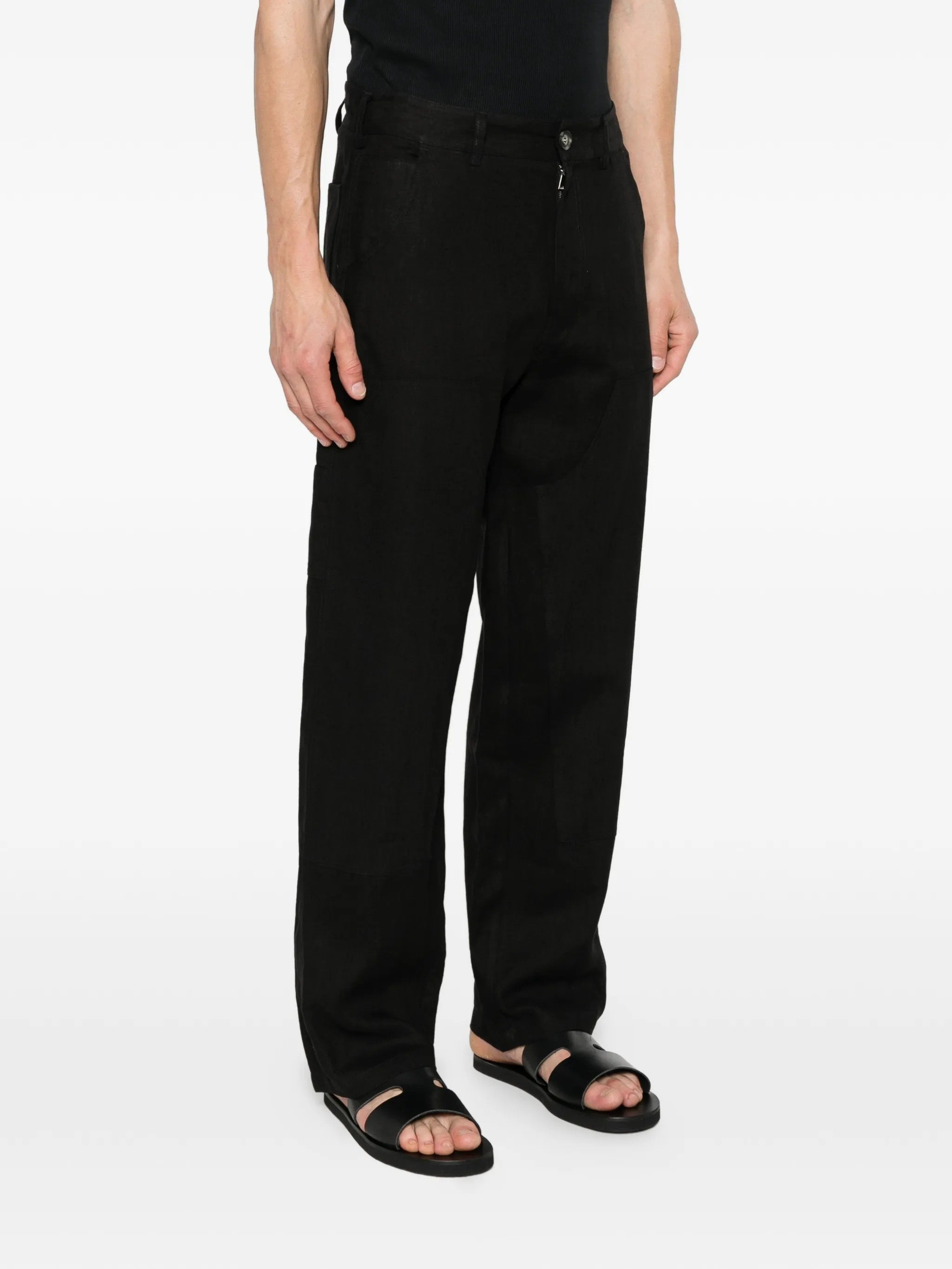 Amaranto PANTALONI Nero