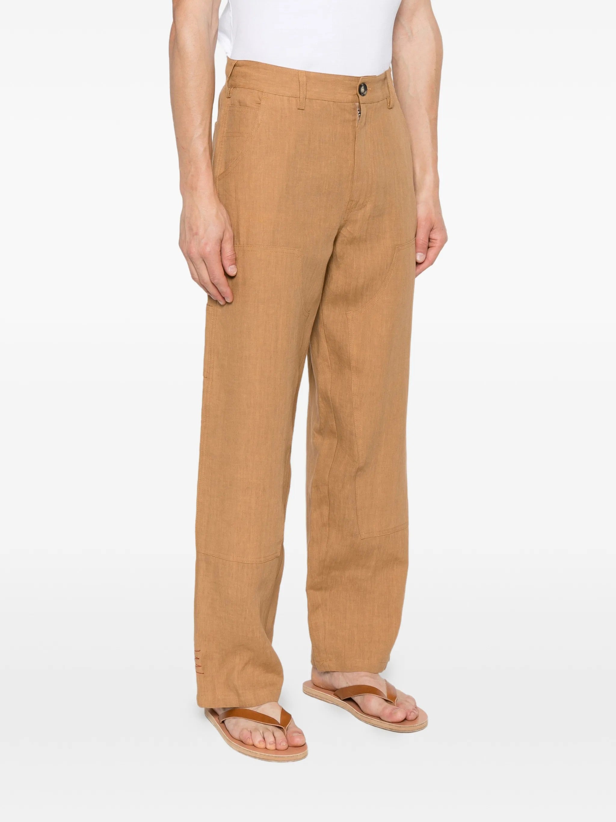 Amaranto PANTALONI Beige