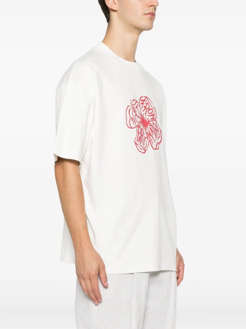Drole De Monsieur T-SHIRT Bianco