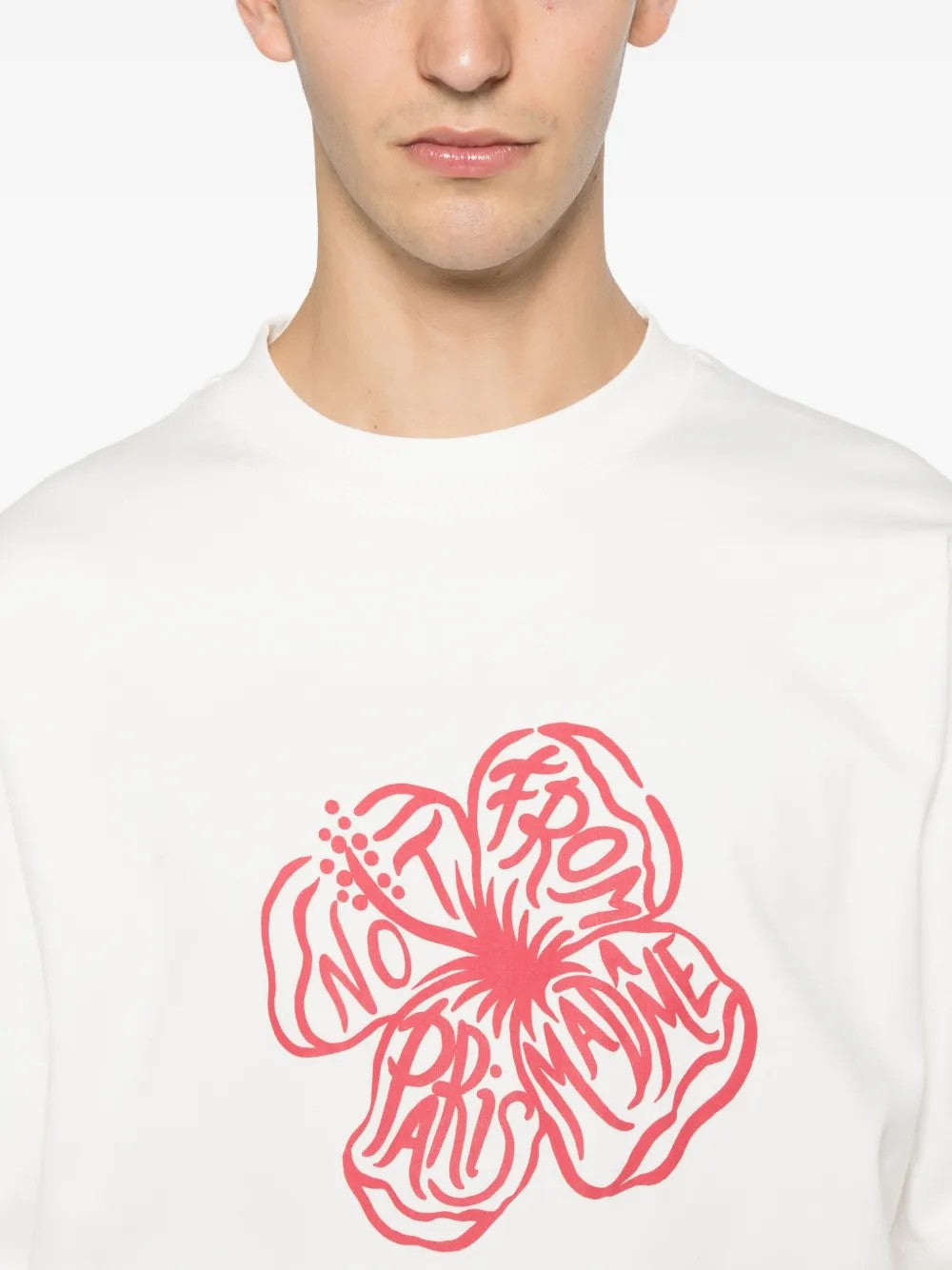 Drole De Monsieur T-SHIRT Bianco