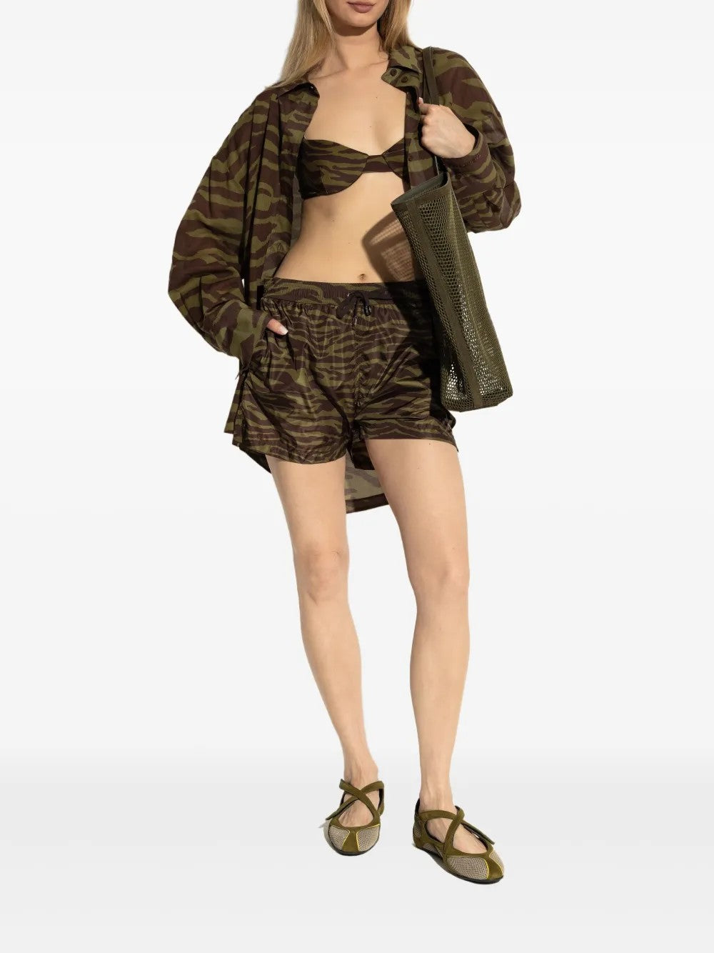 The Attico BALLERINE  Verde