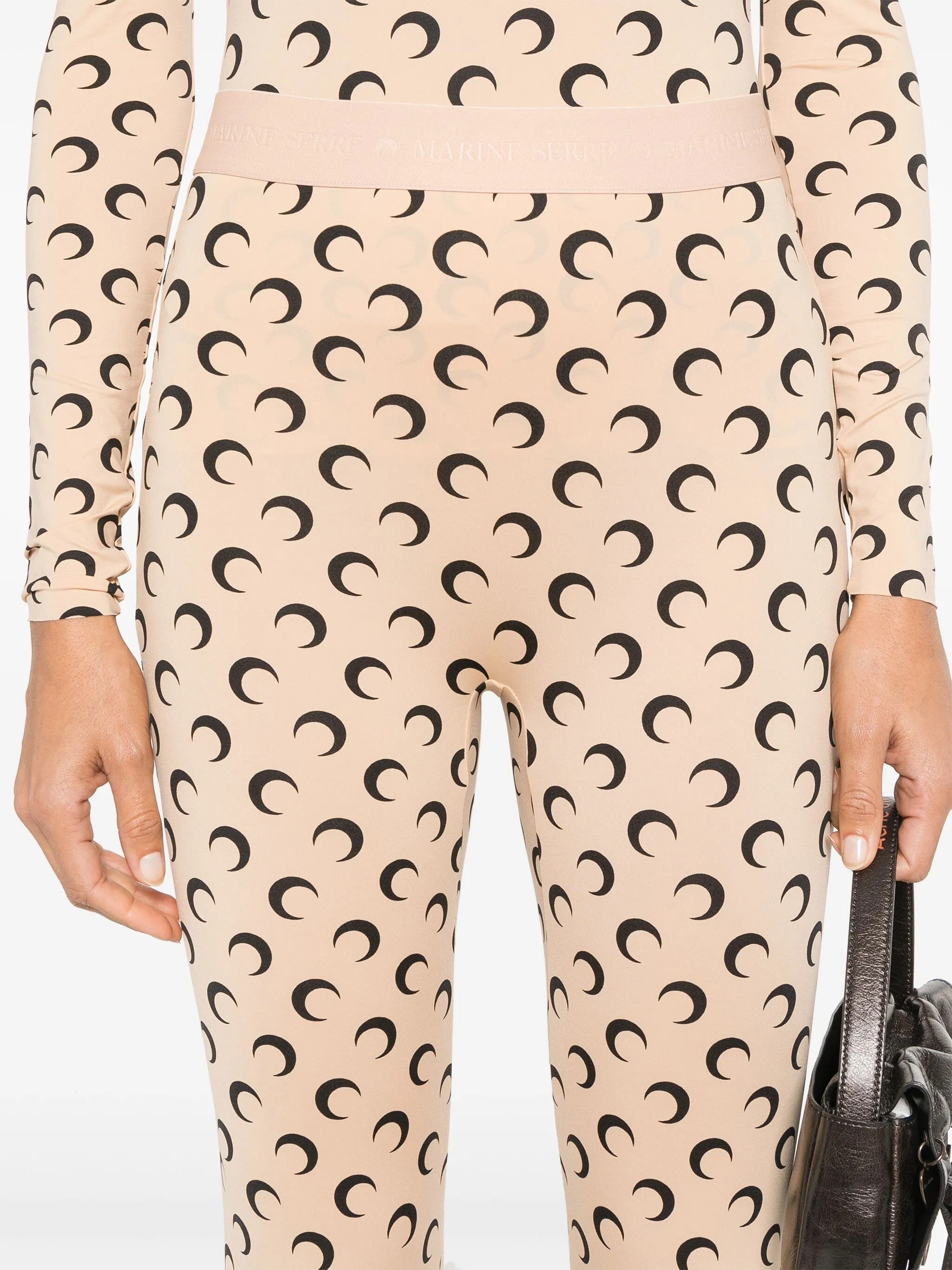 Marine Serre PANTALONI Beige