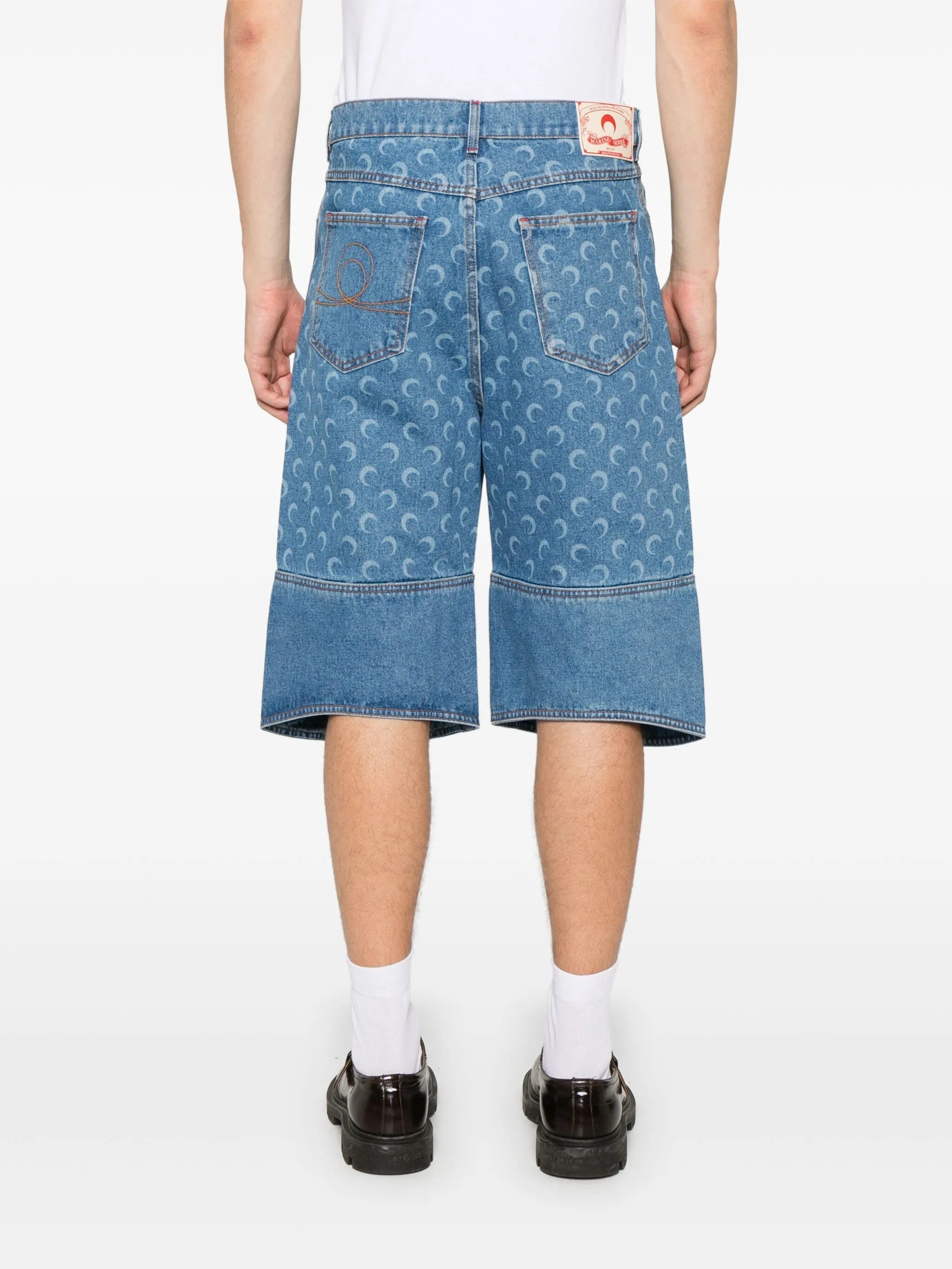 Marine Serre PANTALONI Blu