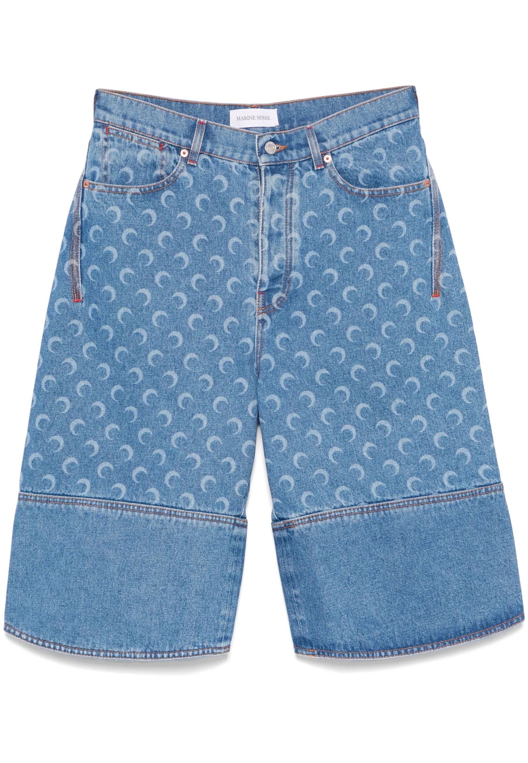 Marine Serre PANTALONI Blu